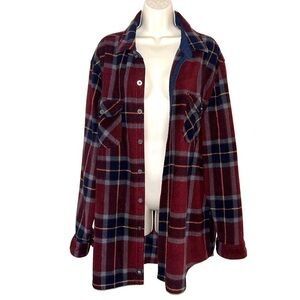 BOGO ‼️ Plaid Button-Up Top/ Jacket